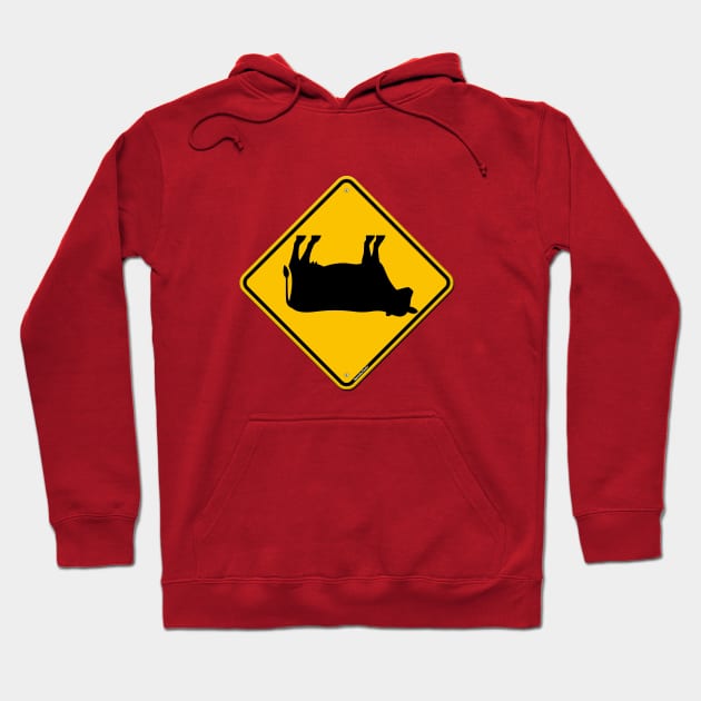 Yield to Cow Tipper Hoodie by wifecta